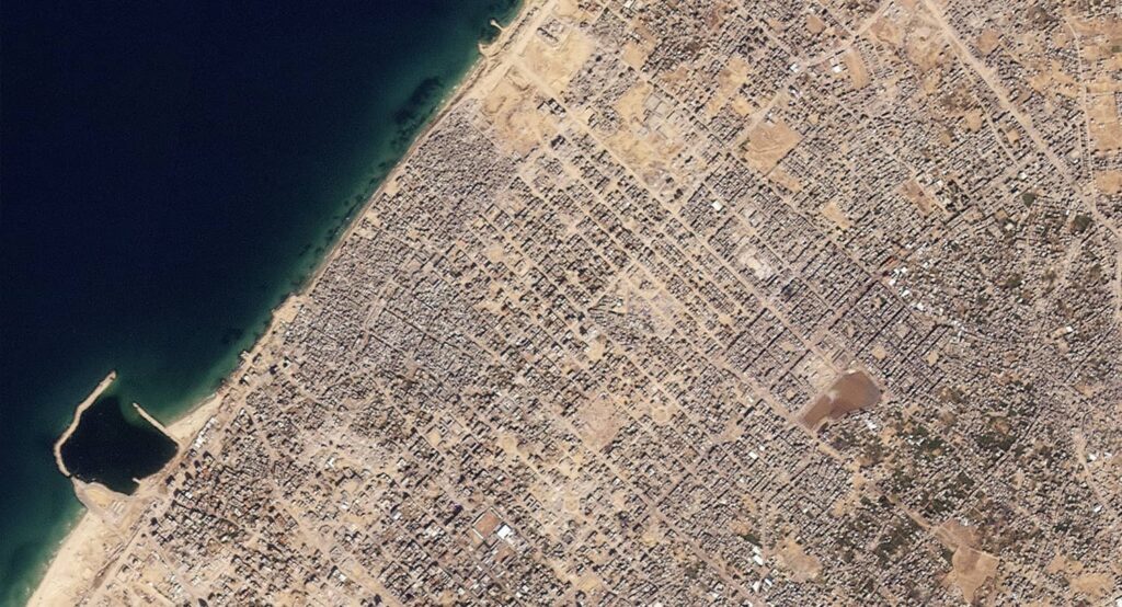 Photo credit: Planet Labs Inc./Handout via REUTERS.