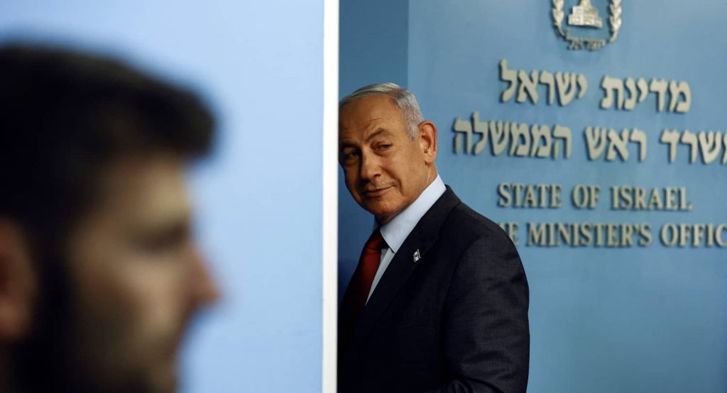 Israeli Prime Minister Benjamin Netanyahu and Israeli Finance Minister Bezalel Smotrich. Photo credit: Reuters