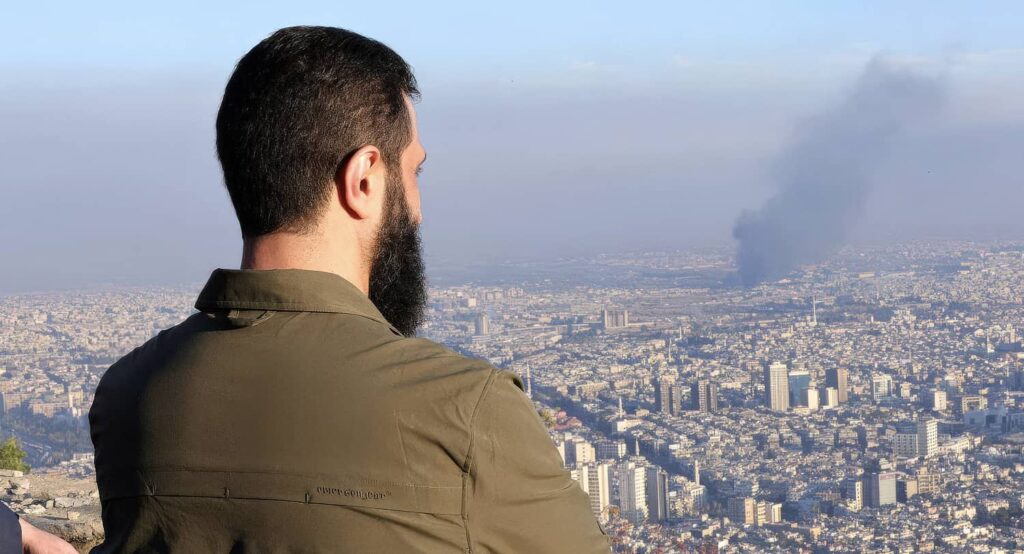 Syrian rebel leader Ahmed al-Shar'a (Abu Muhammad al-Jolani).Photo credit: Balkis Press/ABACA via Reuters Connect.